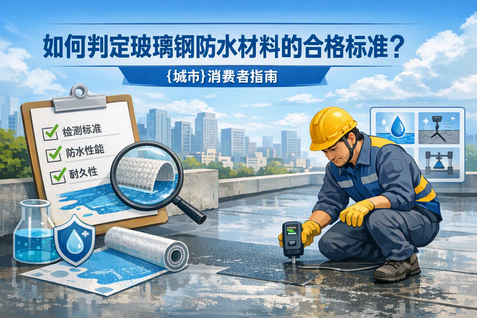 如何判定玻璃钢防水材料的合格标准? 日照 消费者指南